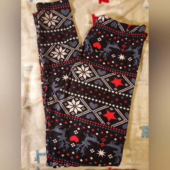 Christmas pattern leggings - Picture 1 of 3